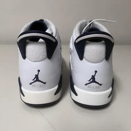 Air Jordan 6 Retro (GS) Big Kids' Shoes 384665-141 Size - 4.5Y