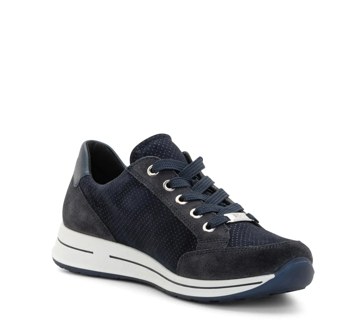 ARA OLEANNA LEATHER SNEAKER BLACK