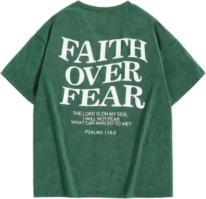 Boy's Letter Print Graphic Tees Short Sleeve Vintage T Shirt Round Neck Summer Tops Streetwear