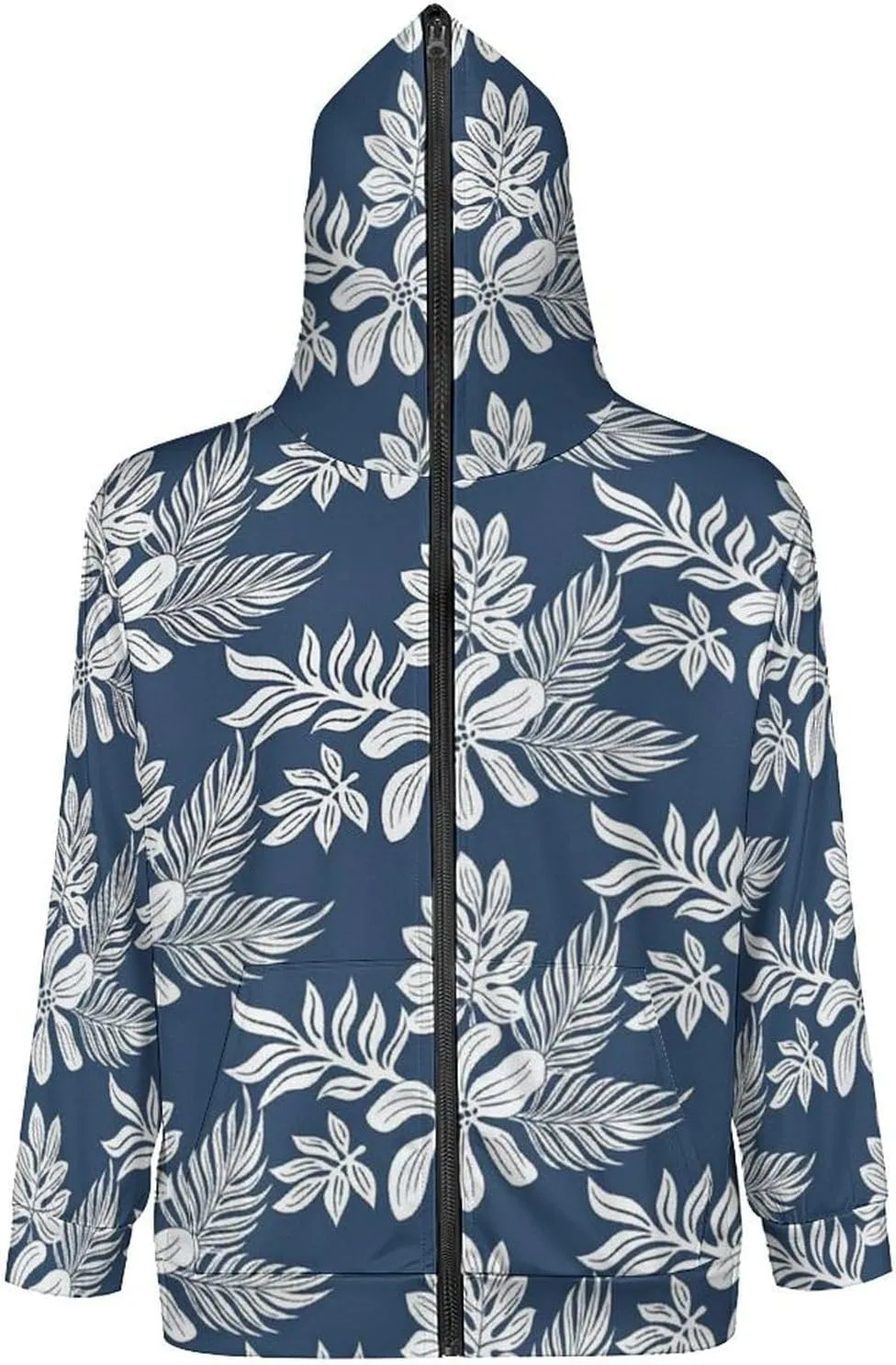 Butterfly Print Hoodies For Men Women Long Sleeve Casual Zip Up Hooded Sweatshirt Jacket Coat With Pocket