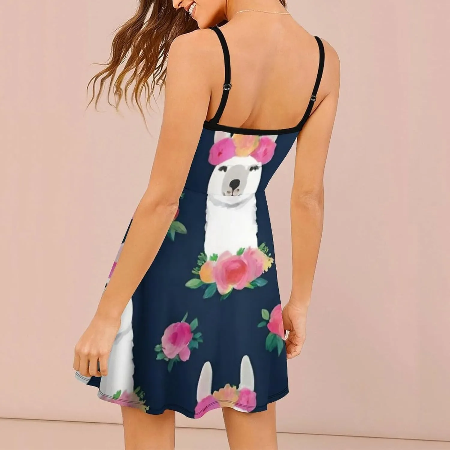 Casual Summer Tunic Dress Wrap Sleeveless Bodycon Beach Swing Dress