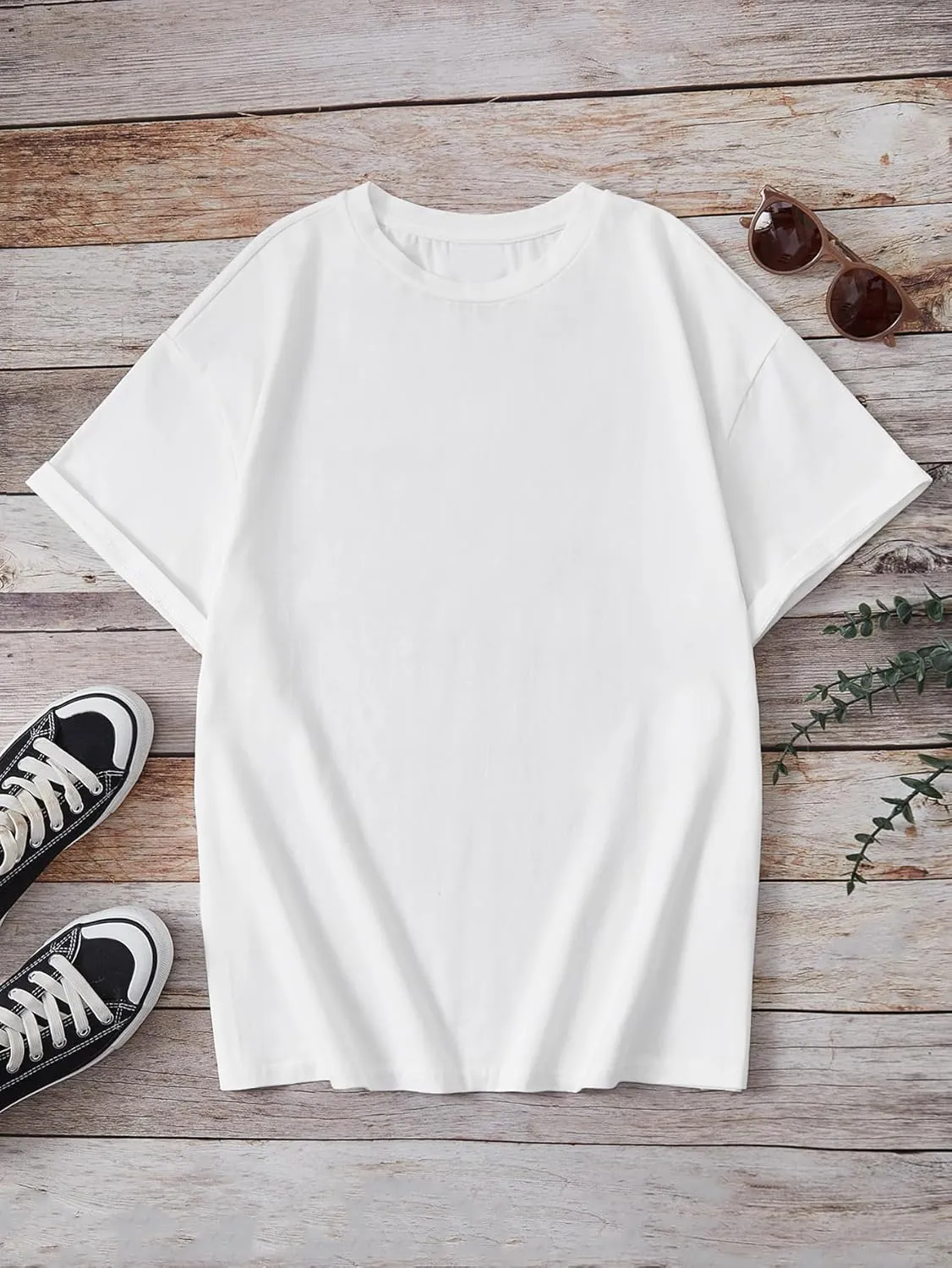 COZYEASE Girls' Letter Graphic Tees Short Sleeve Crewneck Oversized T Shirts Summer Clothes for Girls