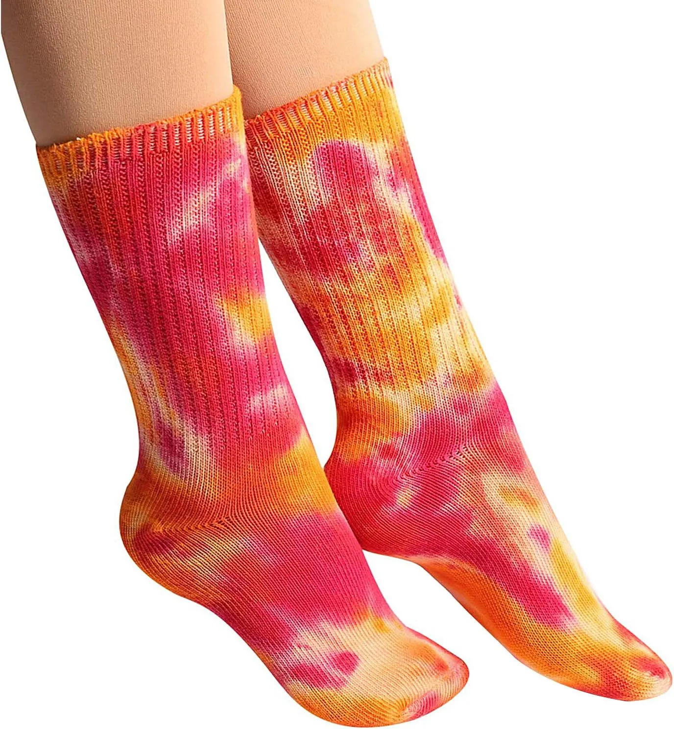 DREAM SLIM A Collection of Funny Novelty Fashion Colorful Cool Crazy Skateboard Tie Dye Crew Dress Socks 5 Pack/6 Pack
