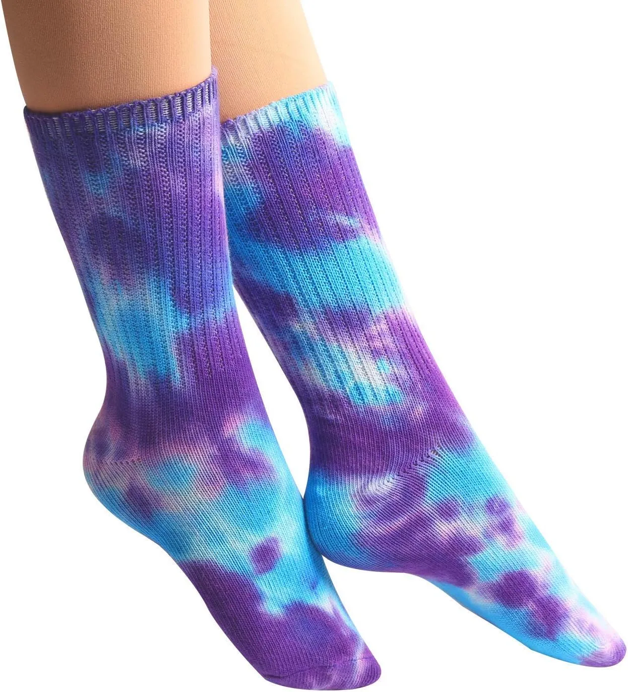 DREAM SLIM A Collection of Funny Novelty Fashion Colorful Cool Crazy Skateboard Tie Dye Crew Dress Socks 5 Pack/6 Pack
