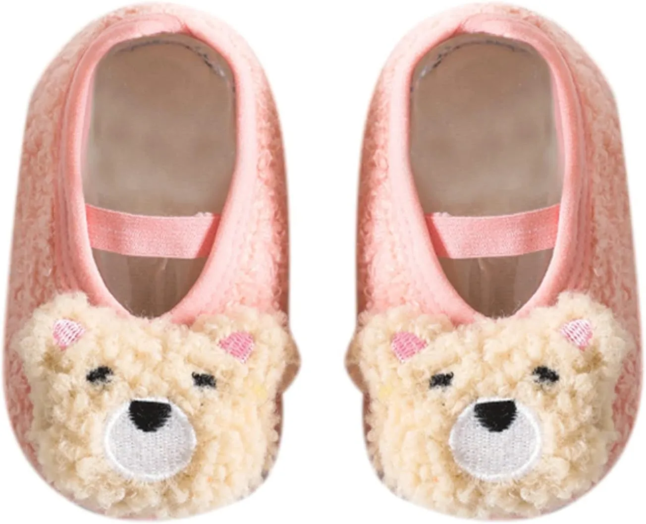 EnJoCho Tennis Shoes for Girls Boys And Girls Cartoon Character Pattern Warm Toddler Shoes Indoor Floor Socks Non Slip Shoes