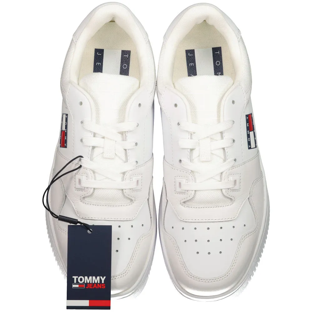 Essential Retro Leather Basketball Trainers