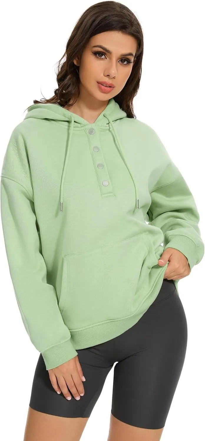 Halloween Womens Oversized Hoodies Fleece Sweatshirts Long Sleeve Sweaters Pullover Fall Outfits with Pocket