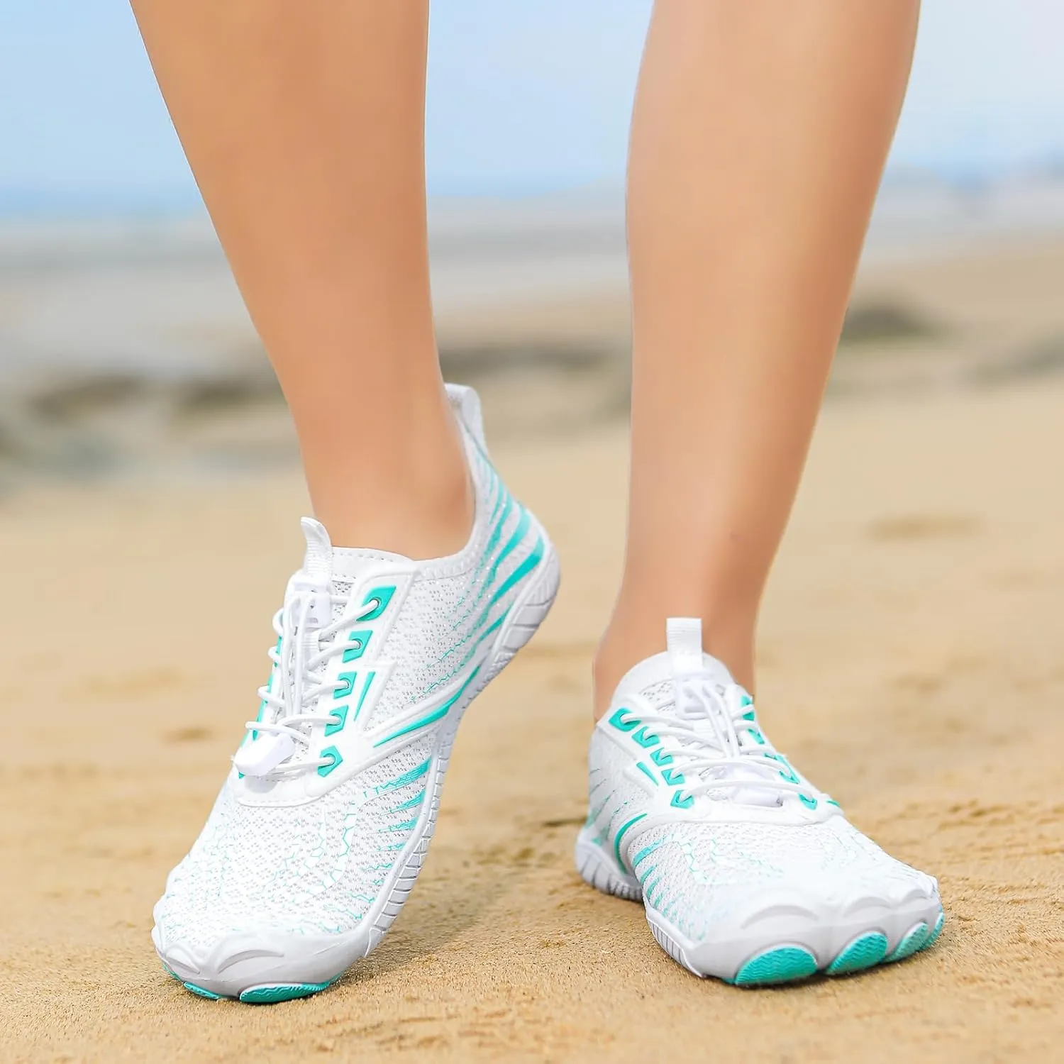 Hike Barefoot Footwear Shoes Unisex Non-Slip Healthy Wide Toe Box Zero Drop Water Shoes Breathable Soft Comfy Trail Footwear Quick Dry Beach Walking Athletic Sneakers