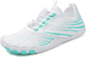 Hike Barefoot Footwear Shoes Unisex Non-Slip Healthy Wide Toe Box Zero Drop Water Shoes Breathable Soft Comfy Trail Footwear Quick Dry Beach Walking Athletic Sneakers