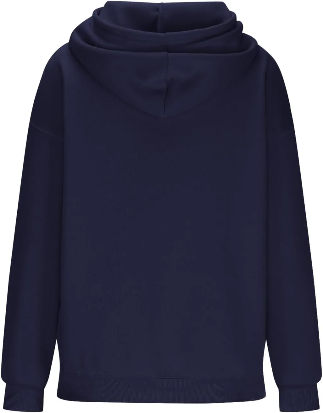 Hoodies For Women Long Sleeve Fleece Sweatshirts Clothes Drawstring Pullover Tops With Pockets Preppy Clothes 2024