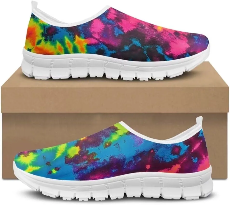 Jeiento Womens Casual Shoes Play Fashion Sneaker Dressy Shoes Slip-On Soft Shoes Anti-Skid/Breathable/Slip-On Outdoor Walking Shoes