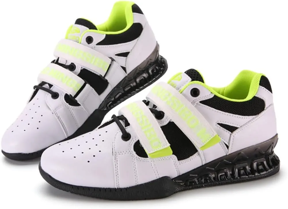 Mens Bodybuilding Trainers Weightlifting Fitness Sport Shoes Fashion Breathable Athletic Sneakers Casual Gym Squat Shoes for Male