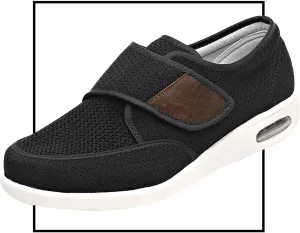 Men's Ultra Lightweight Memory Foam Slip-On Sneakers - Breathable Anti-Slip Trainers for Walking, Running, and Gym Activities