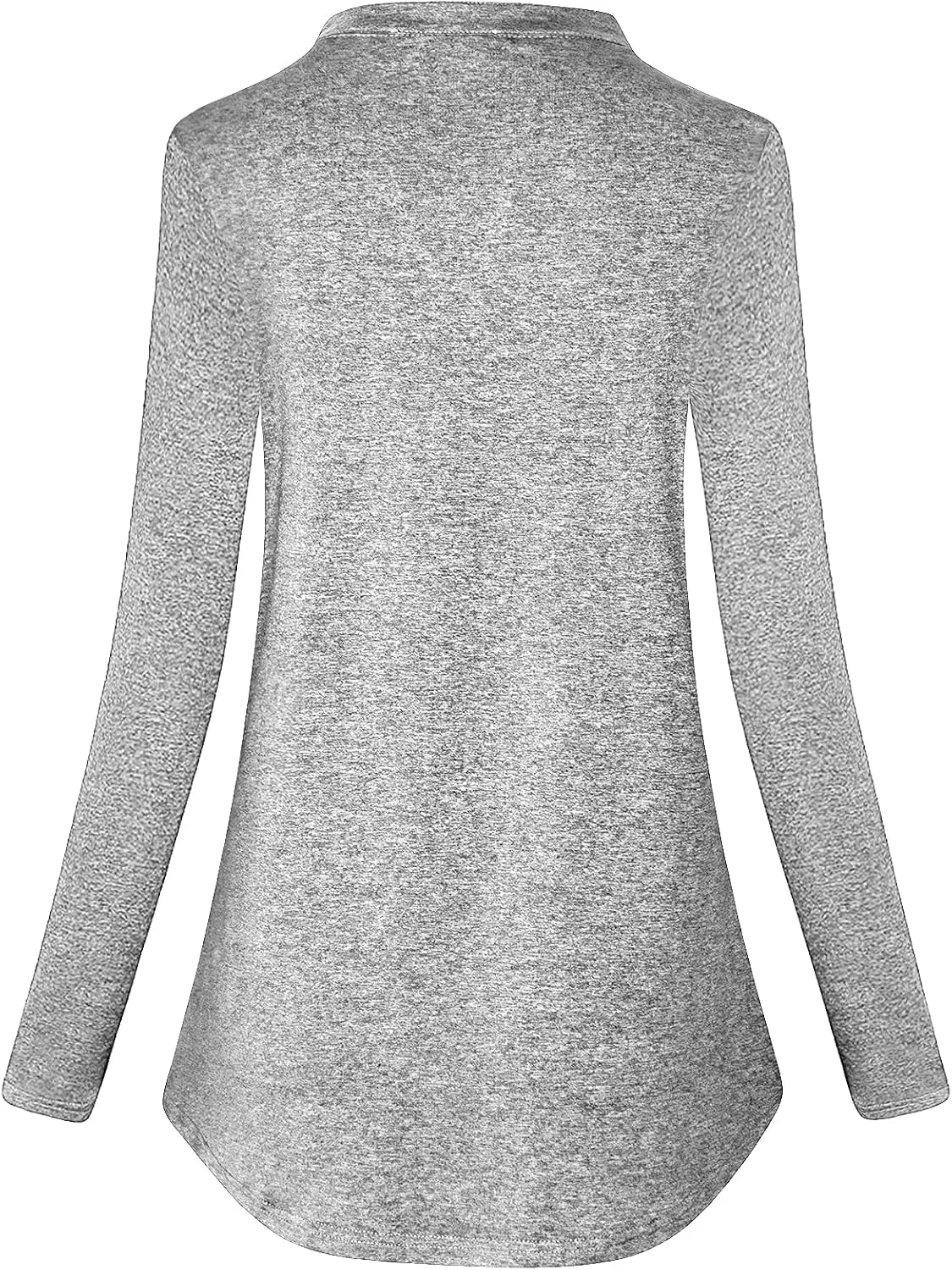 MOQIVGI Womens Long Sleeve Workout Polo Shirts Casual Sports Gym Yoga Running Athletic Tops