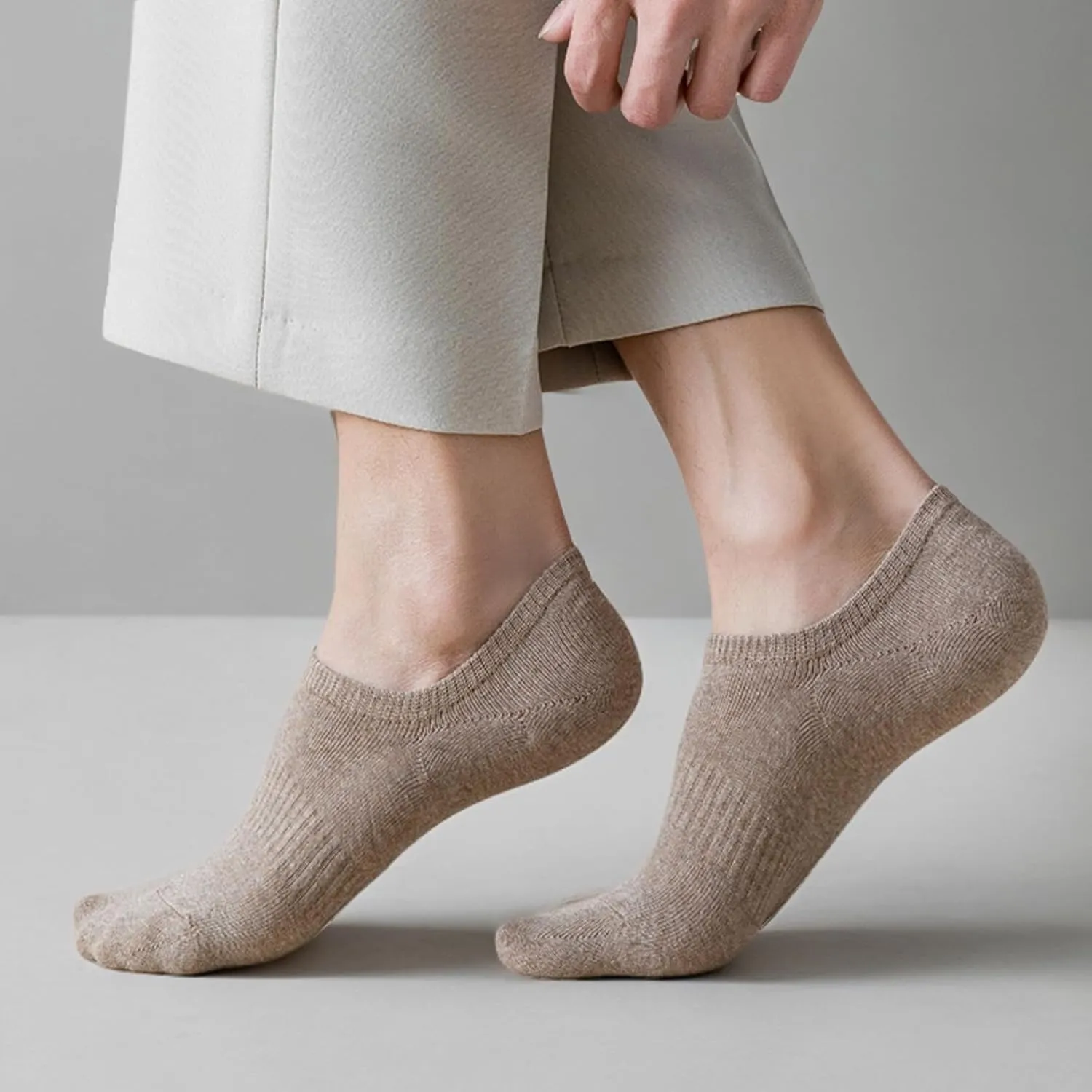 No Show Athletic Cotton Socks 10 Pack Low Cut Invisible Soft Summer Non-Slip Liner Socks for Men Women