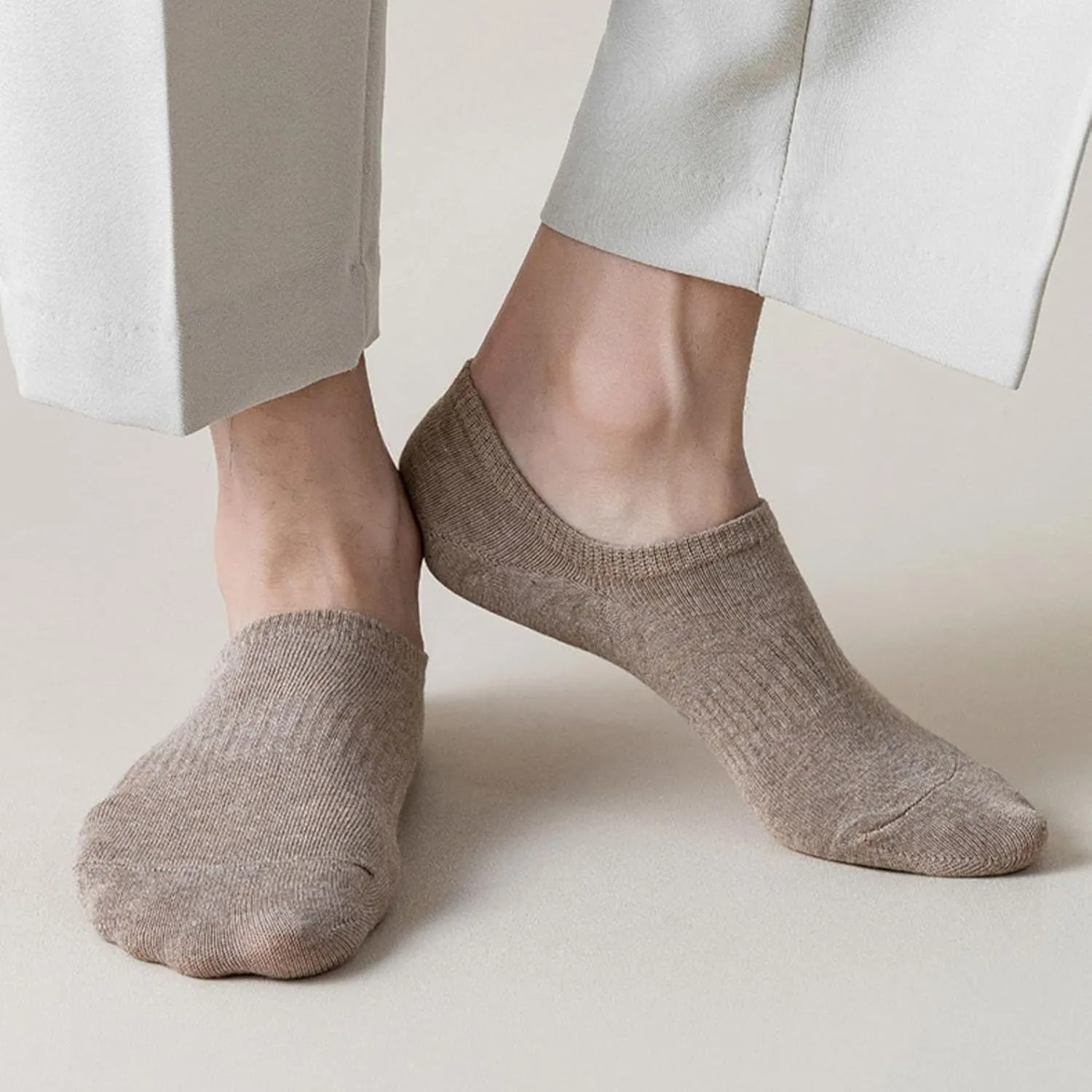 No Show Athletic Cotton Socks 10 Pack Low Cut Invisible Soft Summer Non-Slip Liner Socks for Men Women