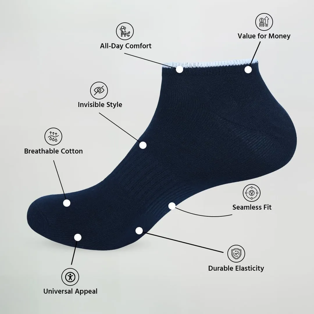 No Show Socks Womens |Pack of 3| Low Cut Ankle Non Slip Footie for Flats Sneaker Slip On Loafer Thin Summer Sock