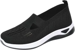 Orthopedic Shoes for Women Woven Slip on Walking Running Shoes for Men Sports Men's Casual Shoes Fashion Sneakers Tennis Shoe Loafers Casual Slip On