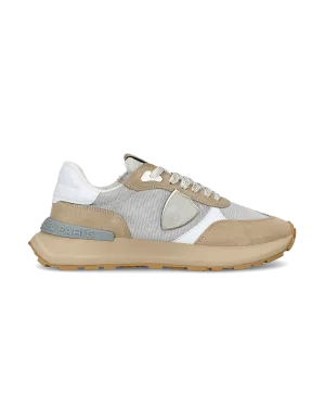 Philippe Model Antibes Low-Top Sneakers - Silver/Beige