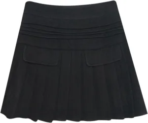 Pleated Skirts for Women High Waist A Line Skirts Plain Plaid Mini Skirts Casual Comfy Elegant Skirts Everydaywear