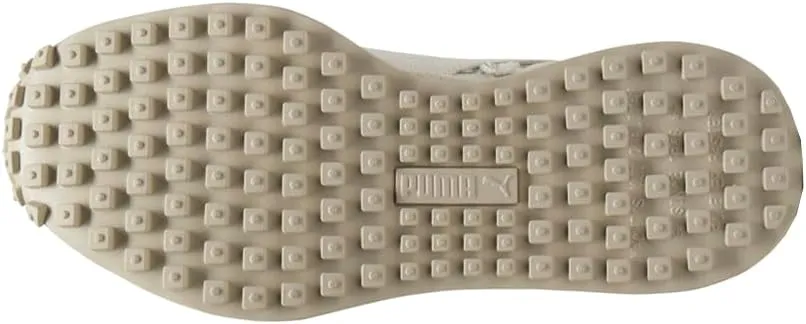 Puma Womens Style Rider Trim Floral Lace Up Sneakers Shoes Casual - White