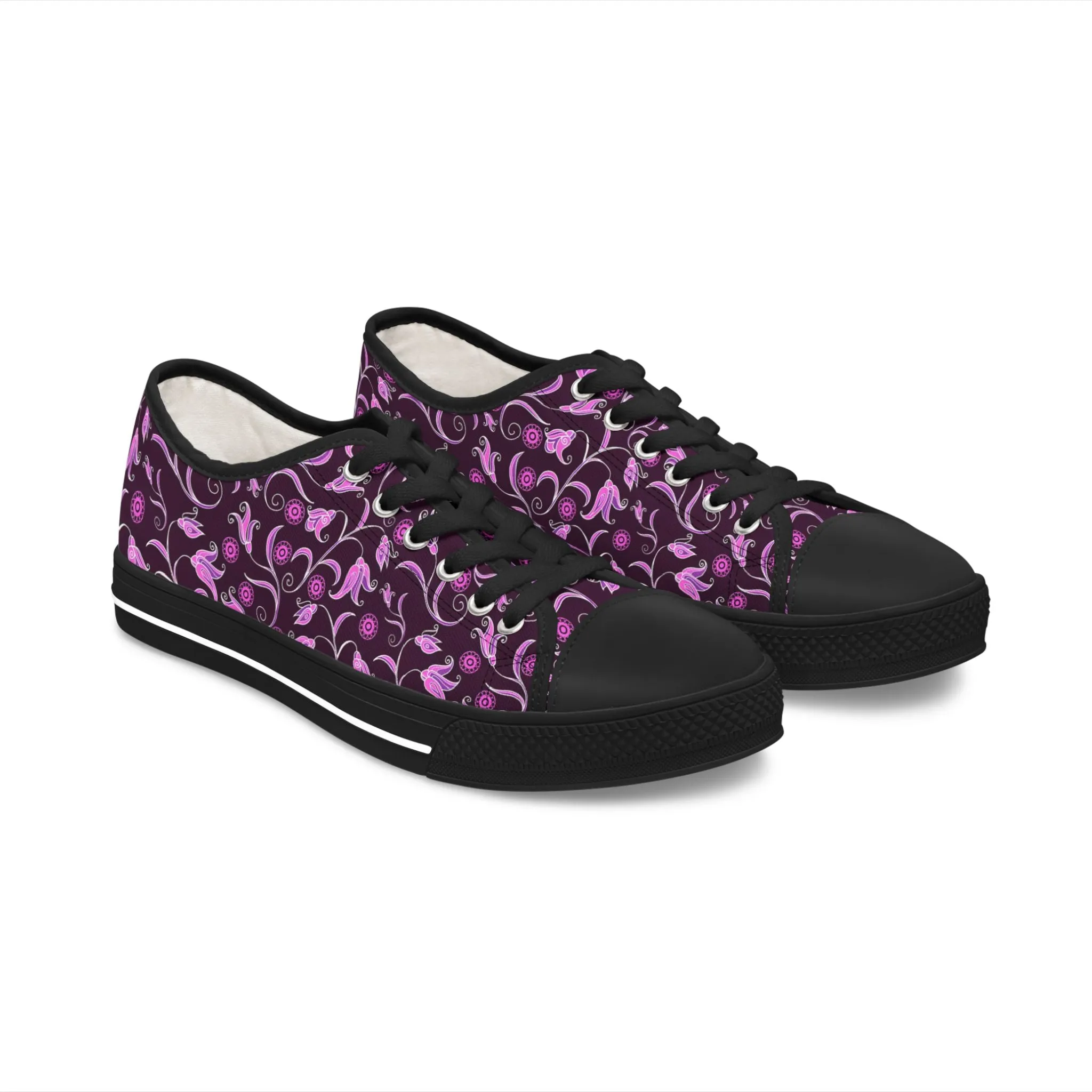 Purple Ivy – Low-Top-Sneaker für Damen – Stilvolles und bequemes Schuhwerk für alltägliche Abenteuer