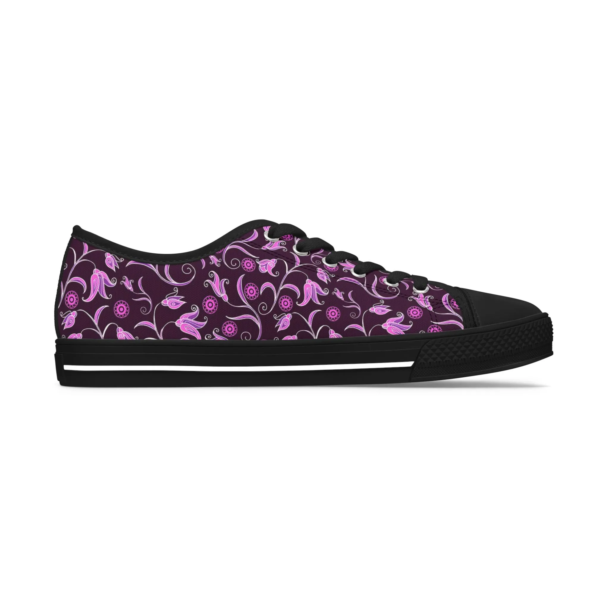 Purple Ivy – Low-Top-Sneaker für Damen – Stilvolles und bequemes Schuhwerk für alltägliche Abenteuer