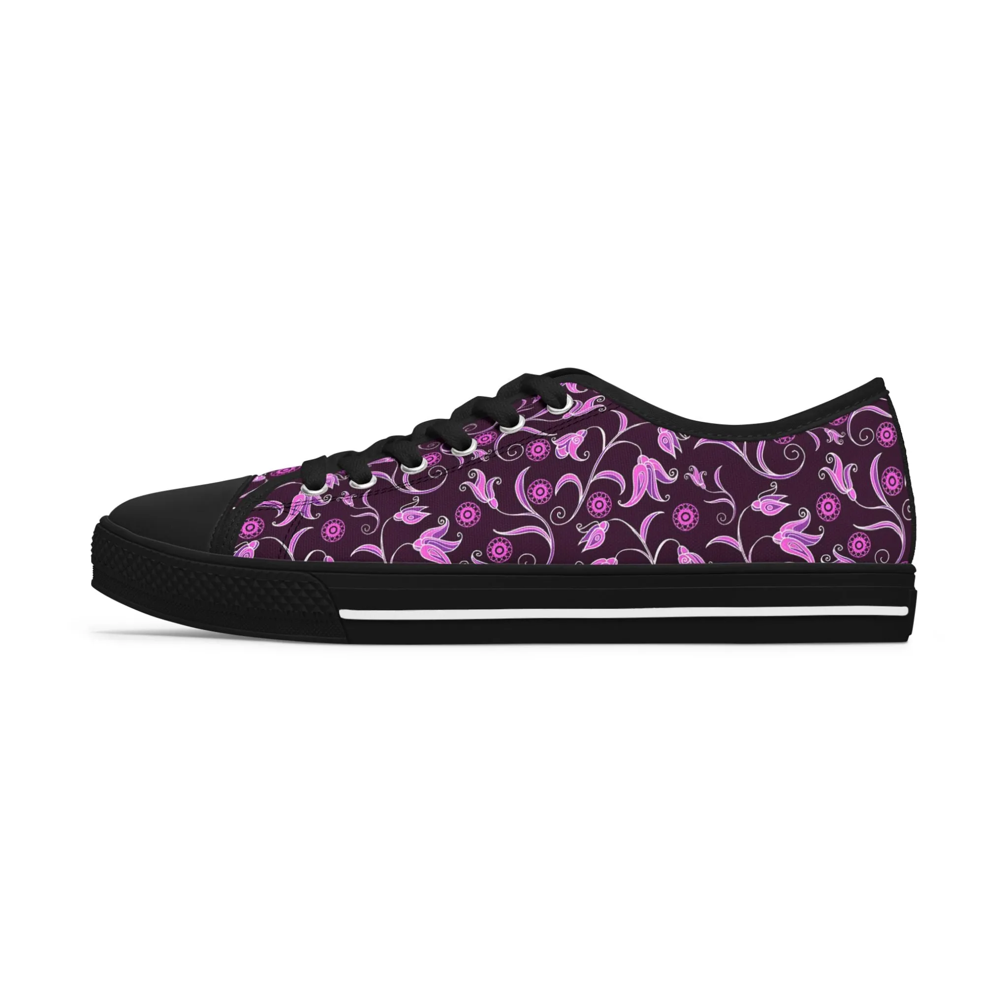 Purple Ivy – Low-Top-Sneaker für Damen – Stilvolles und bequemes Schuhwerk für alltägliche Abenteuer