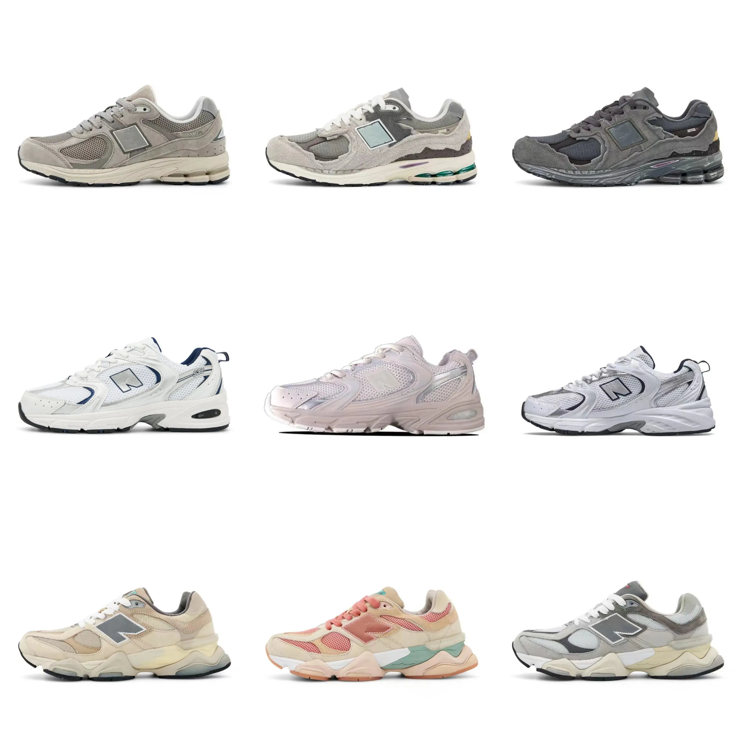 shoes designer shoes 9060 Joe Freshgoods women men suede Cookie Pink Blue Sea Salt outdoor Trail sneakers trainers with box