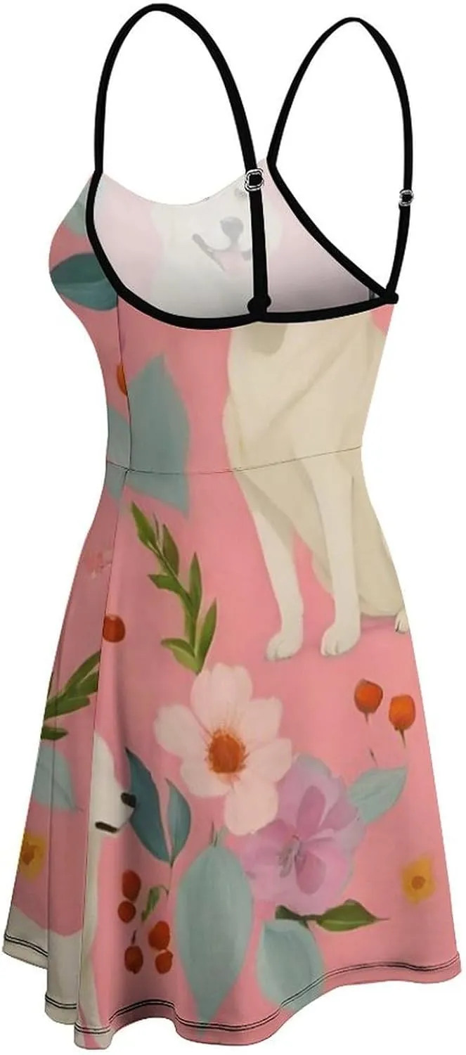 Summer Casual Long Dress Sleeveless Adjustable Party Slim Dress