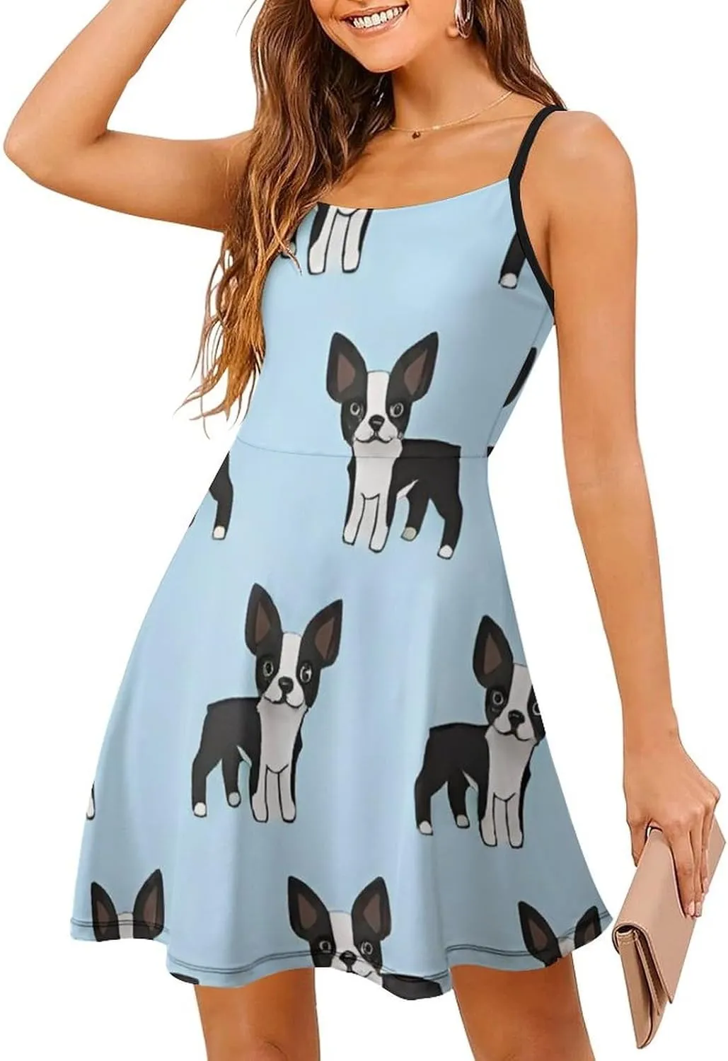 Summer Casual Long Dress Sleeveless Adjustable Party Slim Dress