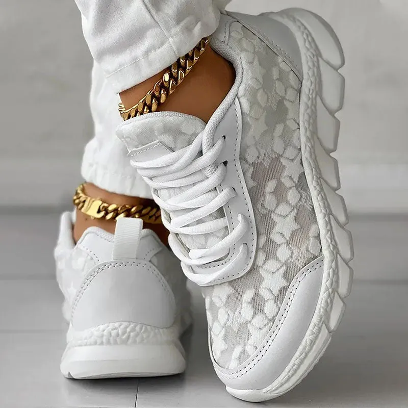 🔥Summer Promotion 49% OFF 🔥Women's White Fashion Sneakers
