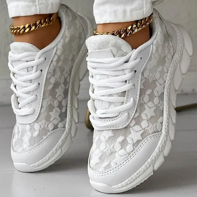 🔥Summer Promotion 49% OFF 🔥Women's White Fashion Sneakers