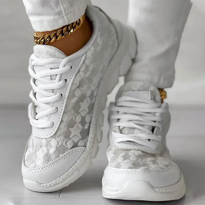 🔥Summer Promotion 49% OFF 🔥Women's White Fashion Sneakers