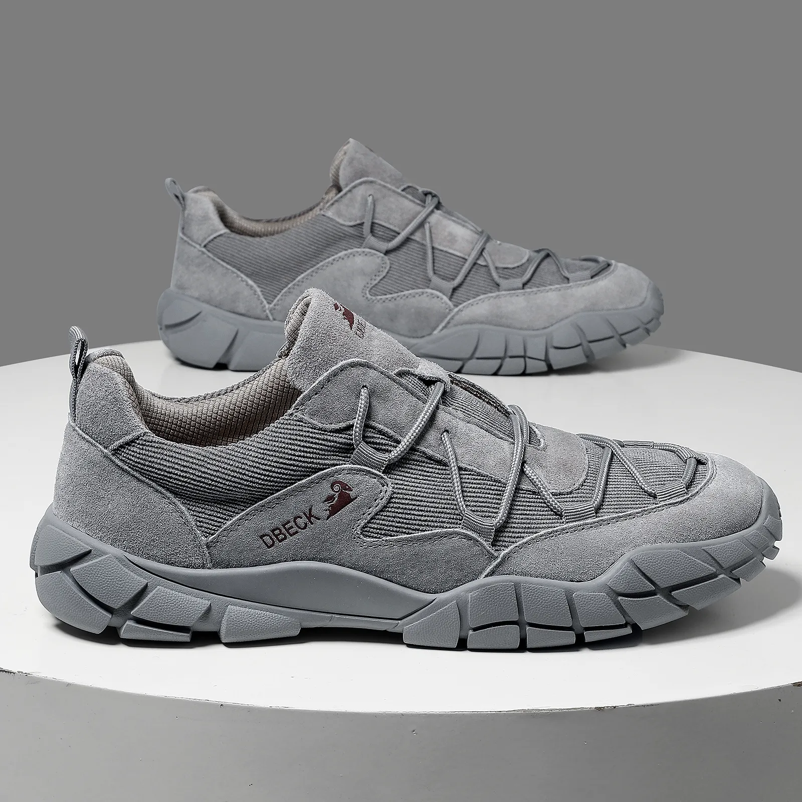 Vera | Breathable Mesh Suede Trail Sneakers