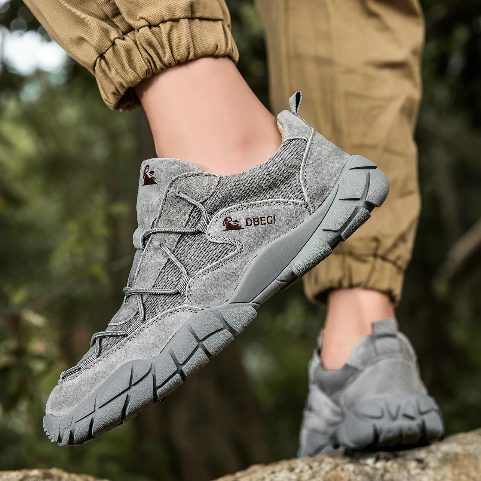 Vera | Breathable Mesh Suede Trail Sneakers