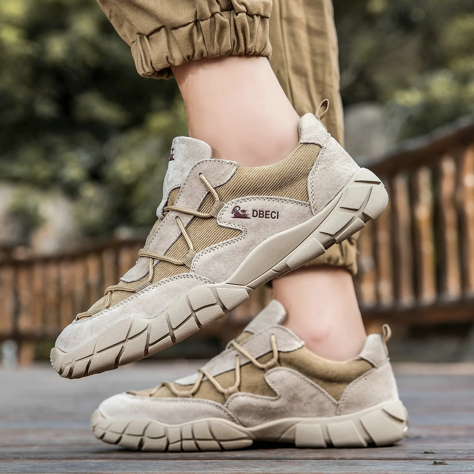 Vera | Breathable Mesh Suede Trail Sneakers