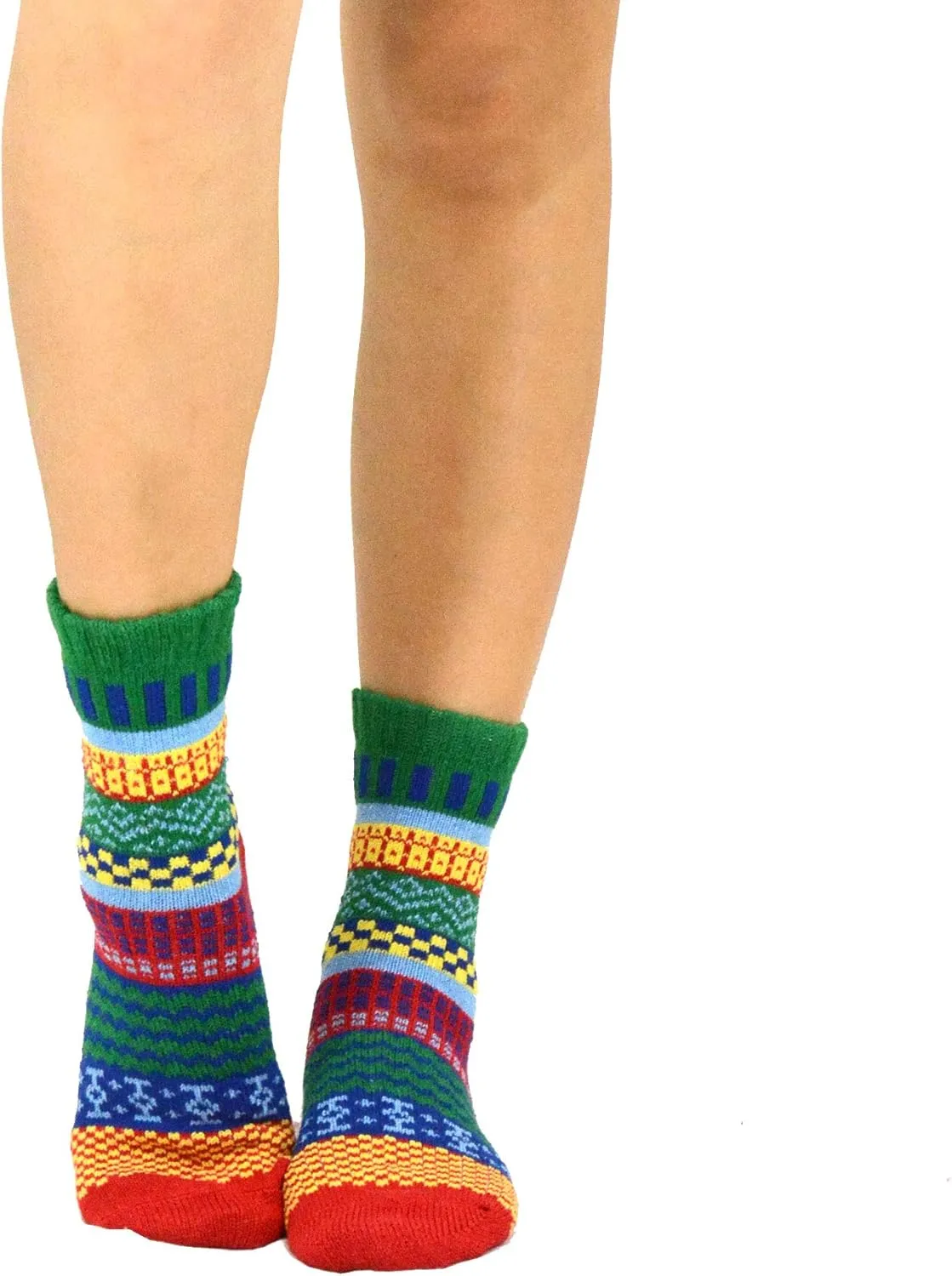 Winter Boot Socks for Women and Men Multipair Trouser Fashion Slouch Ankle Cotton Wool Cozy