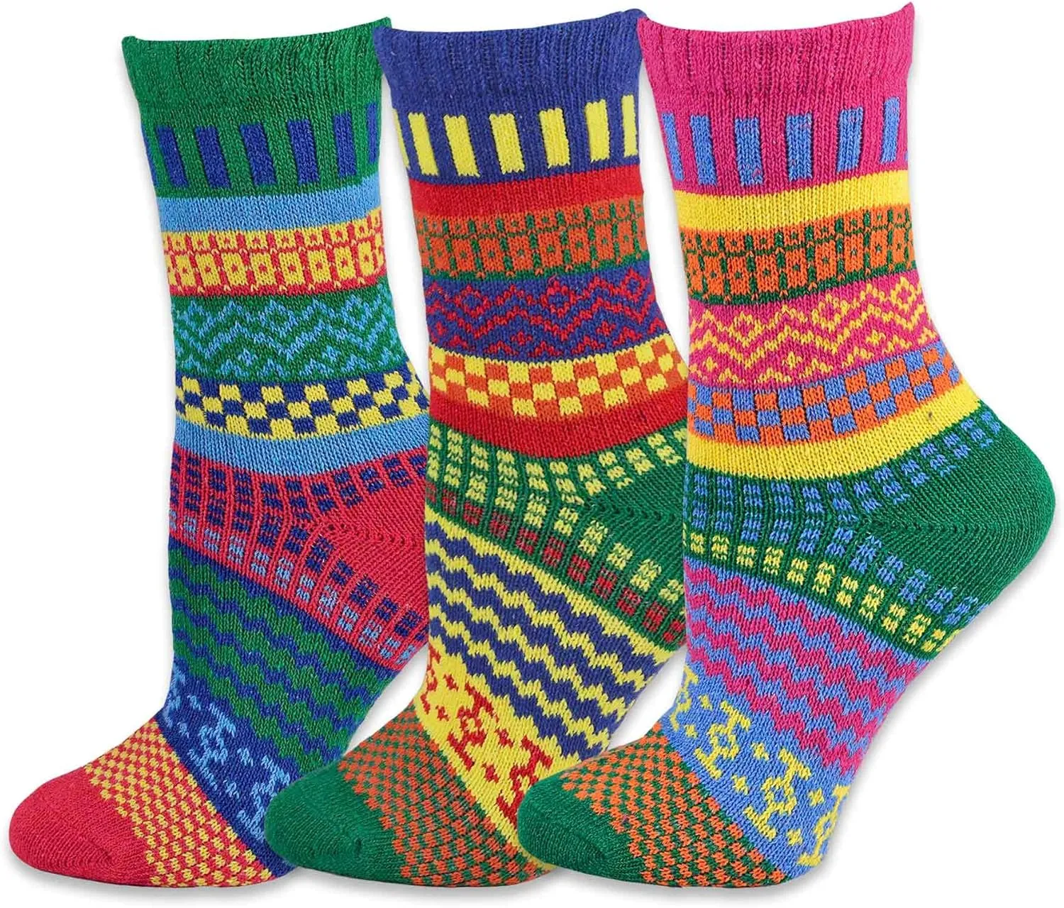 Winter Boot Socks for Women and Men Multipair Trouser Fashion Slouch Ankle Cotton Wool Cozy