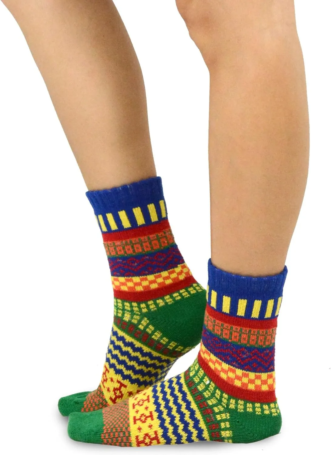 Winter Boot Socks for Women and Men Multipair Trouser Fashion Slouch Ankle Cotton Wool Cozy