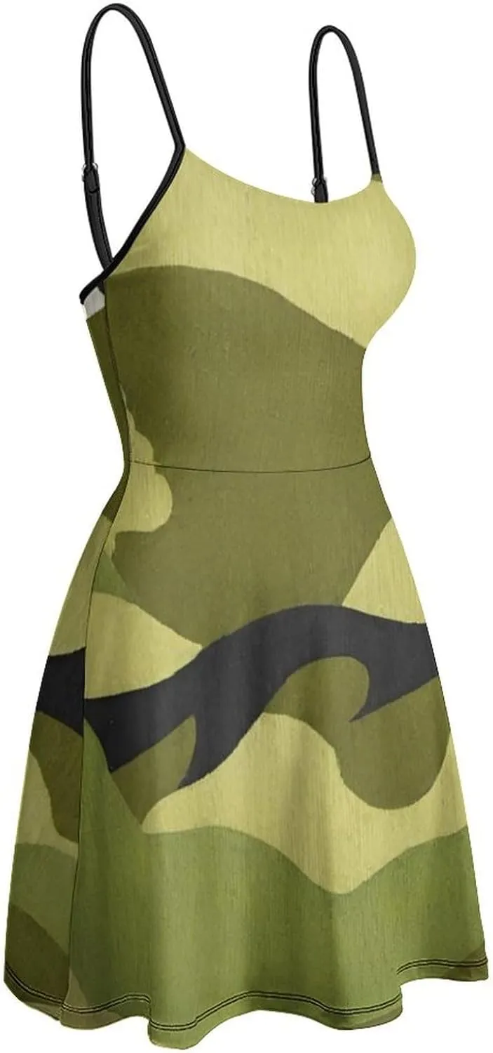 Women Girls 2025 Summer Swing Dress for Party Beach Date