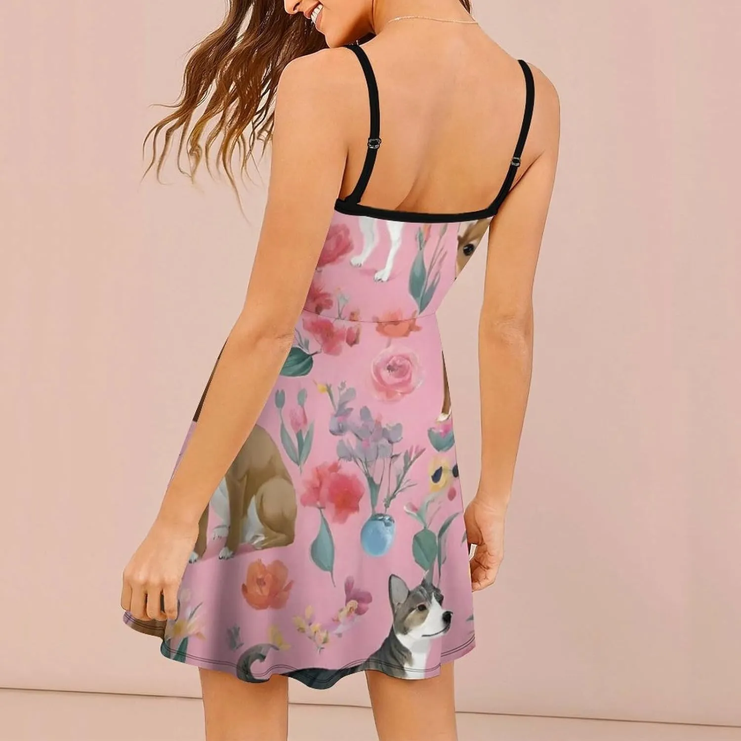 Women Girls 2025 Summer Swing Dress for Party Beach Date