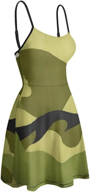 Women Girls 2025 Summer Swing Dress for Party Beach Date