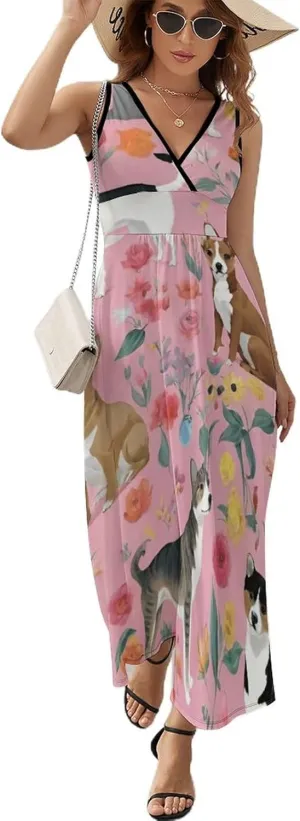Women Girls Summer 2025 Loose Flowy Swing Shift Dresses for Party Holiday
