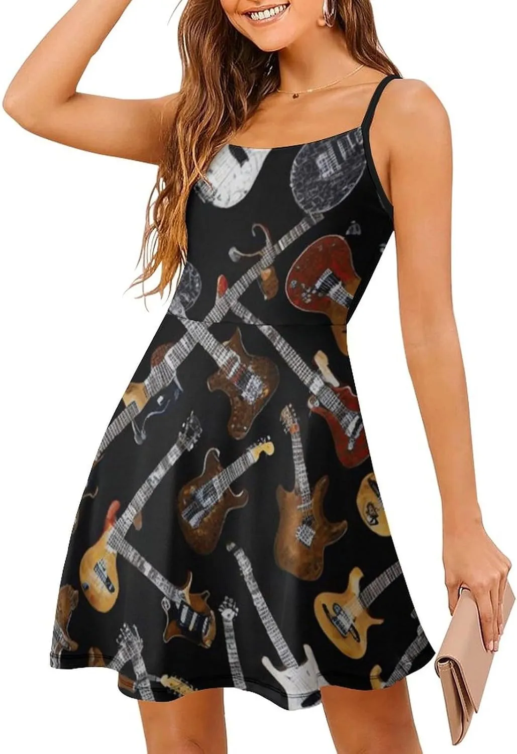 Women Girls Wrap Sleeveless Bodycon Cami Dress for Party Holiday Beach