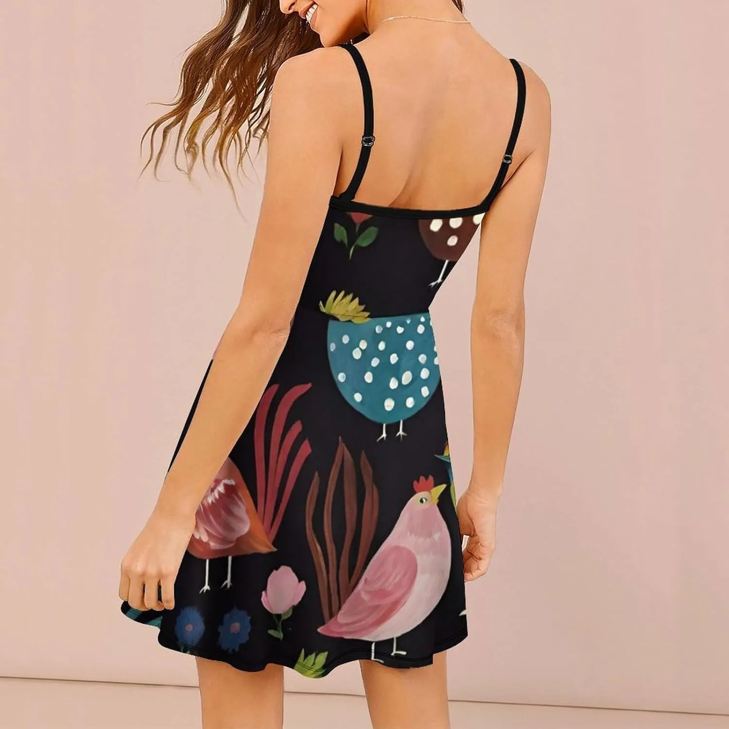 Women Ladies Summer 2025 Flowy Long Dress for Party Beach Date