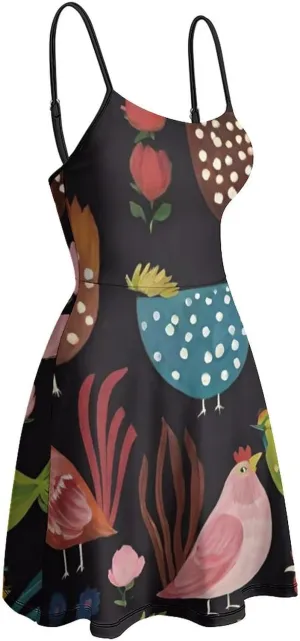 Women Ladies Summer 2025 Flowy Long Dress for Party Beach Date