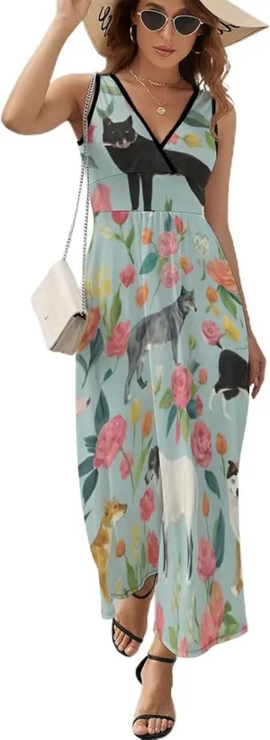 Women's 2025 Summer Loose Flowy Swing Shift Dresses for Vacation Party