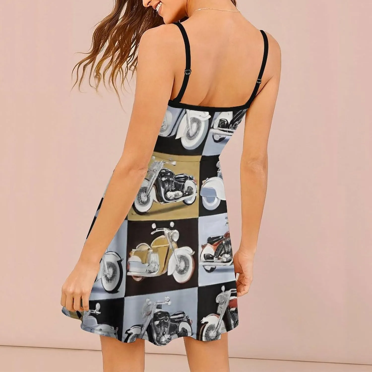 Women's 2025 Summer Loose Flowy Swing Shift Dresses for Vacation Party