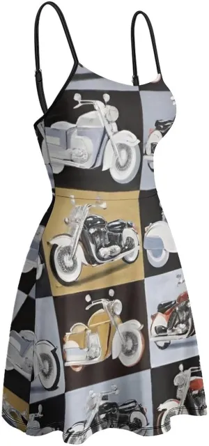 Women's 2025 Summer Loose Flowy Swing Shift Dresses for Vacation Party